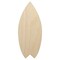 Surfboard Solid Unfinished Wood Shape Piece Cutout for DIY Craft Projects